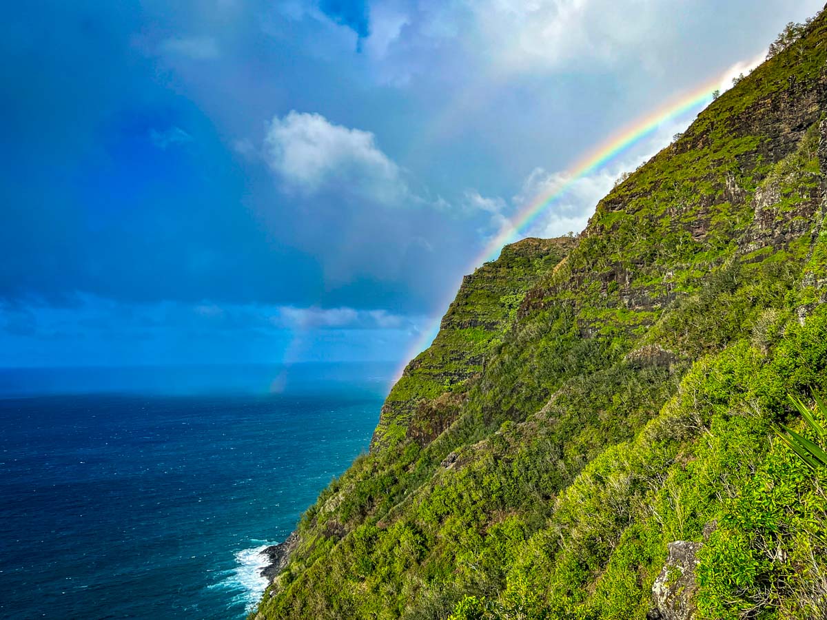 Na Pali Coast rainbow