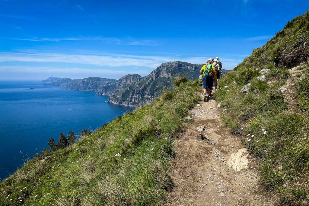 Path of the Gods hike Amalfi Coast Italy