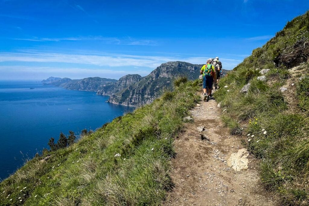 Path of the Gods hike Amalfi Coast Italy