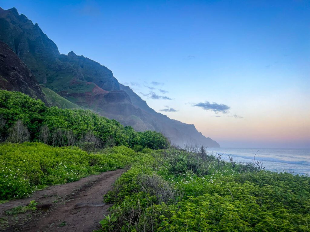 Sunrise Kalalau Trail