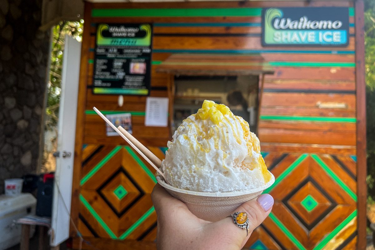 Hawaiian shave ice