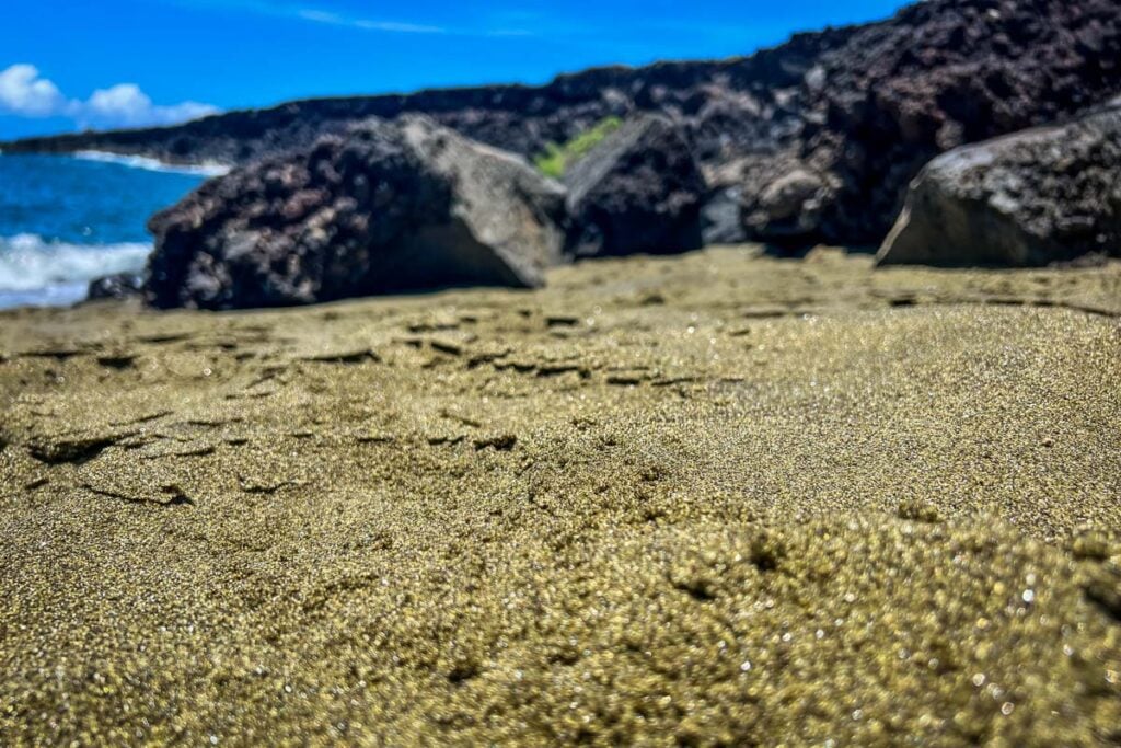 Papakolea Green Sand Beach Hawaii Big Island