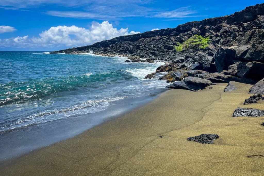 Papakolea Green Sand Beach Hawaii Big Island