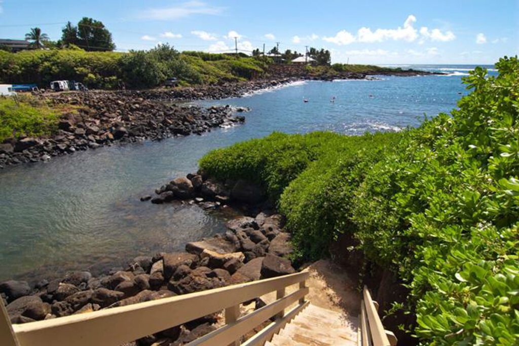 Koloa Landing Kauai whalers-cove-beach-access (Kauai.com)