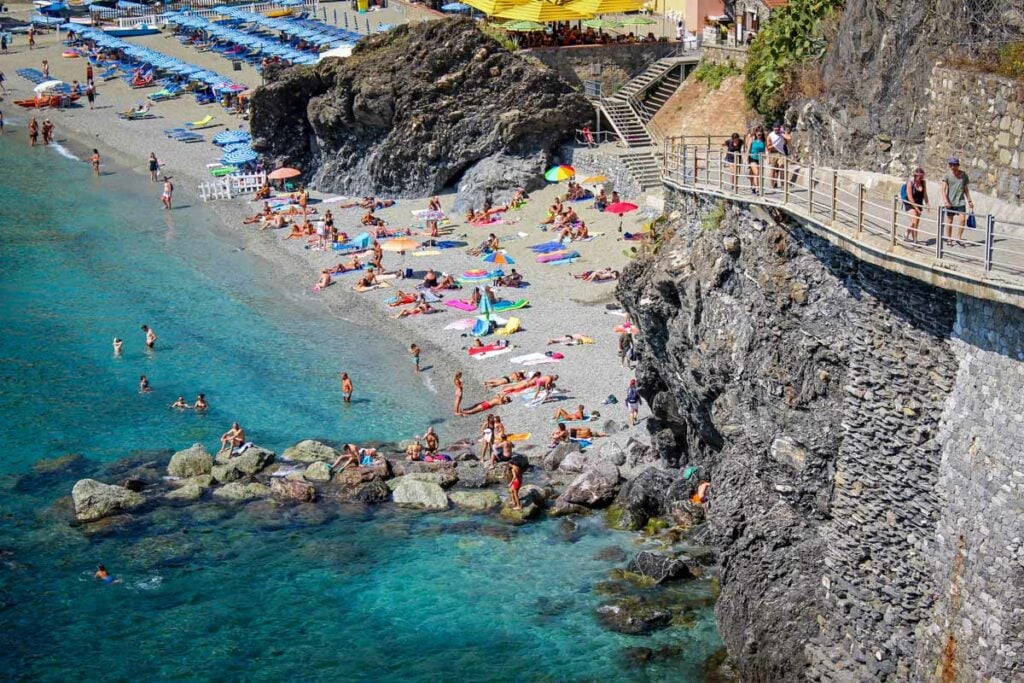 Manarola al Mare Cinque Terre Italy