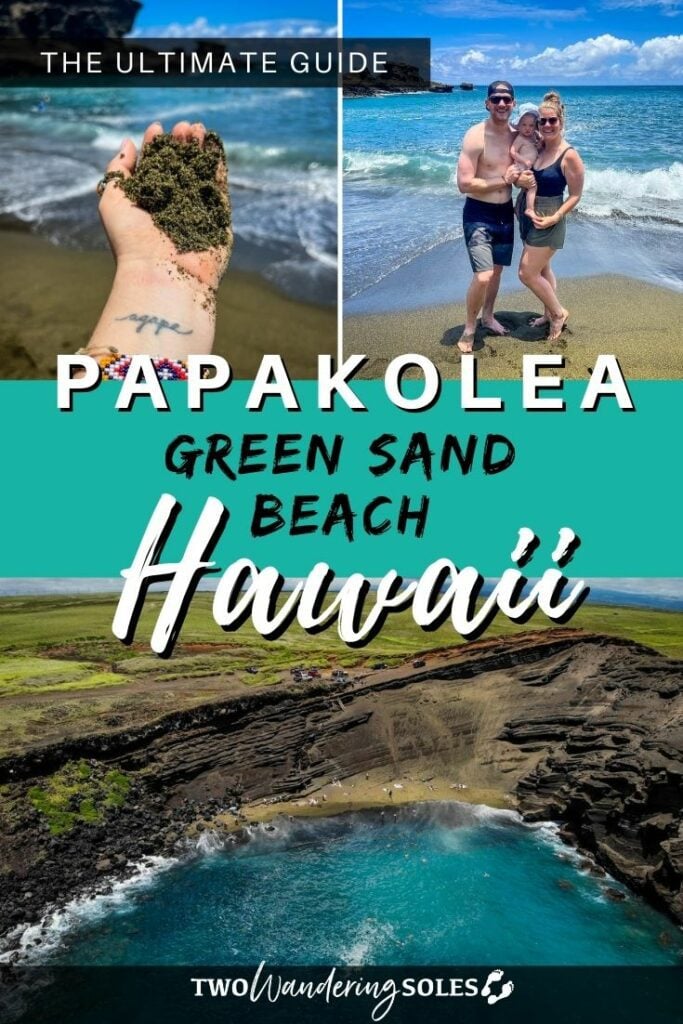 Papakolea Beach Hawaii Pinterest