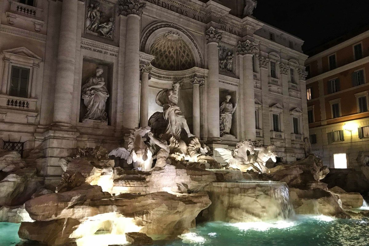 Trevi Fountain Rome Italy