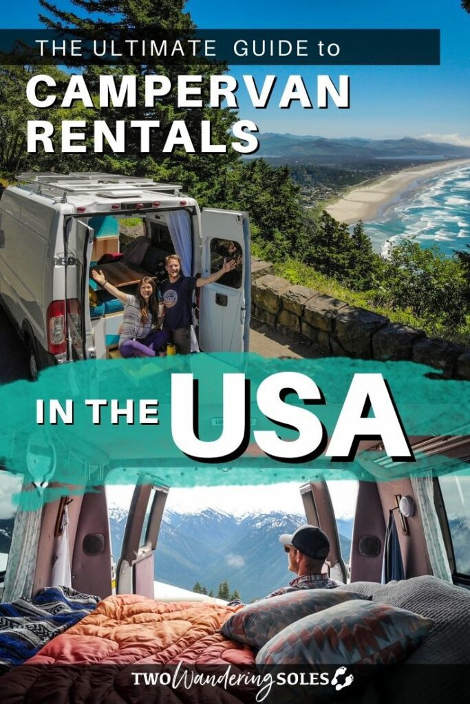 USA campervan rentals Pinterest