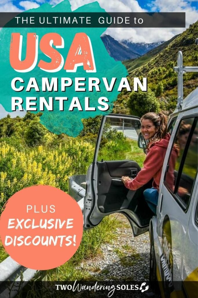 USA campervan rentals Pinterest