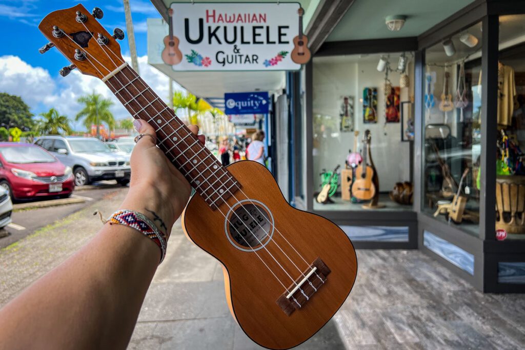Ukulele from Hawaii