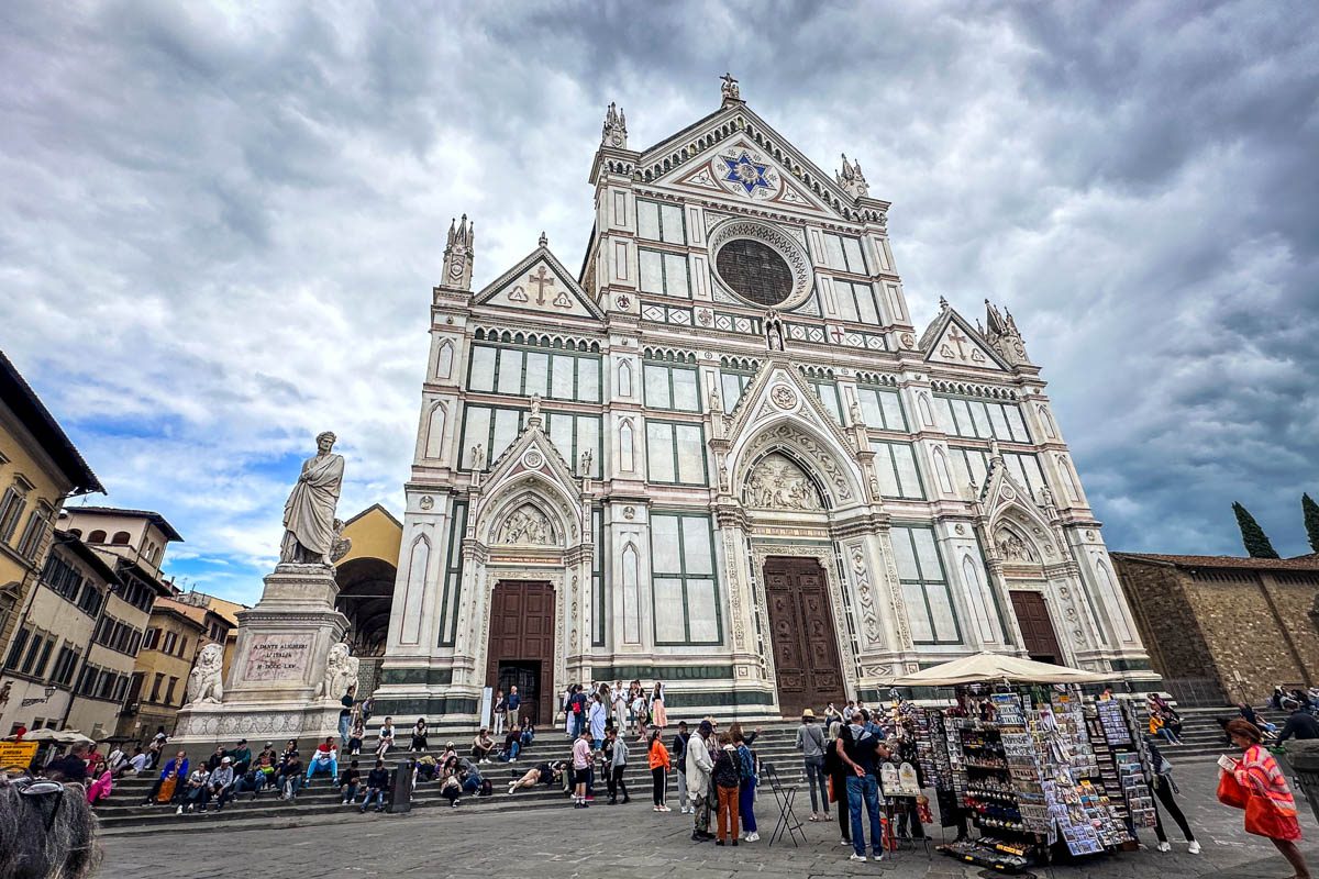 Basilica of Santa Croce Florence Italy