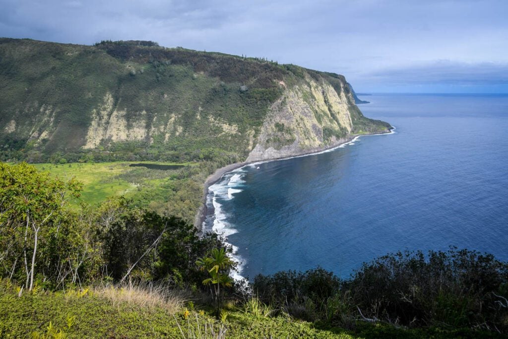 big island tour map