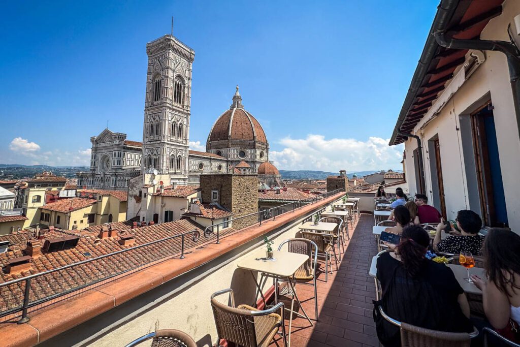 Florence Italy rooftop bar