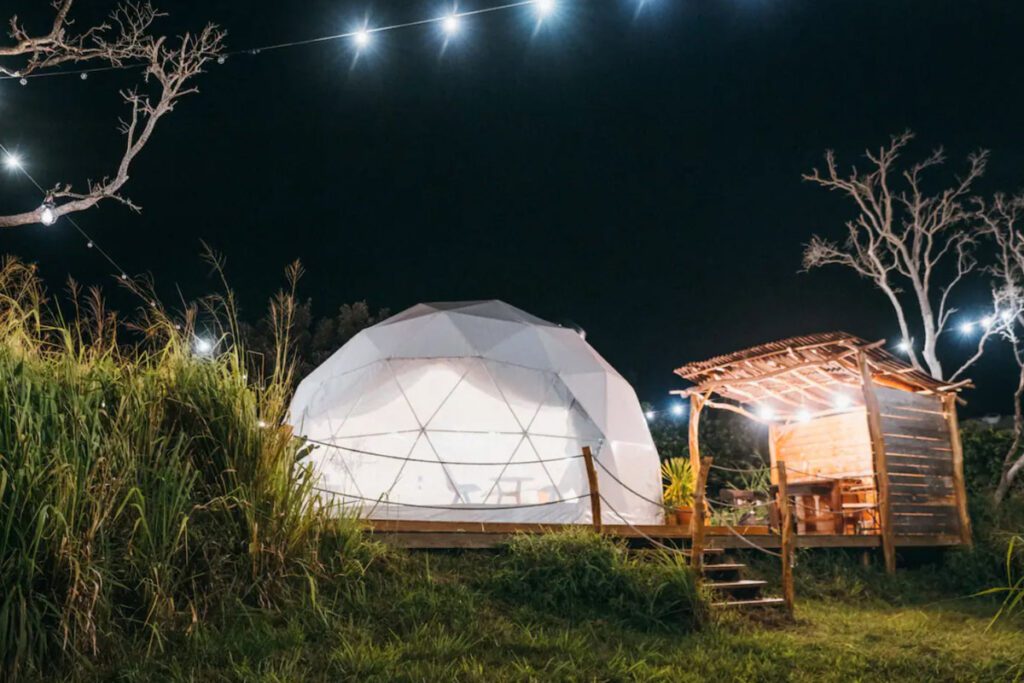 Luxury Dome Hawaii Airbnb