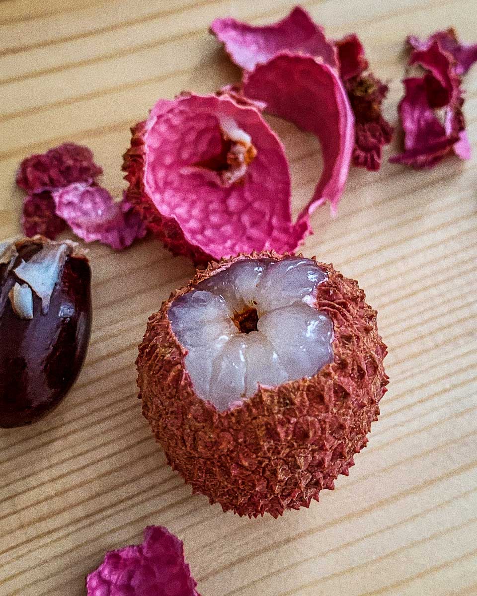 Lychee Hawaiian fruit
