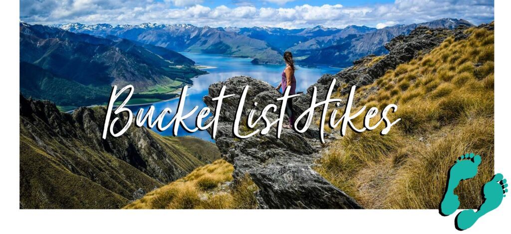 Bucket List Hikes page header