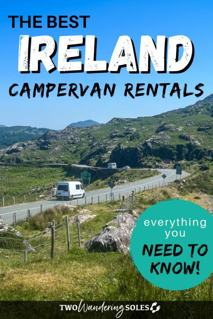 Campervan rental Ireland Pinterest