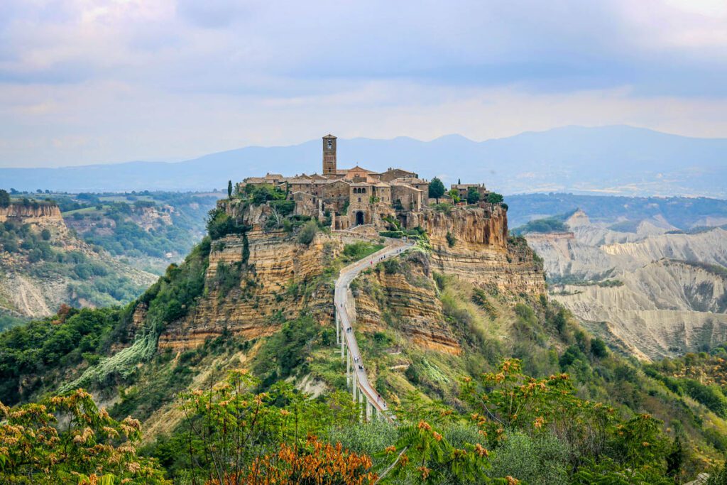 Civita di Bagnoregio Italy via Unsplash