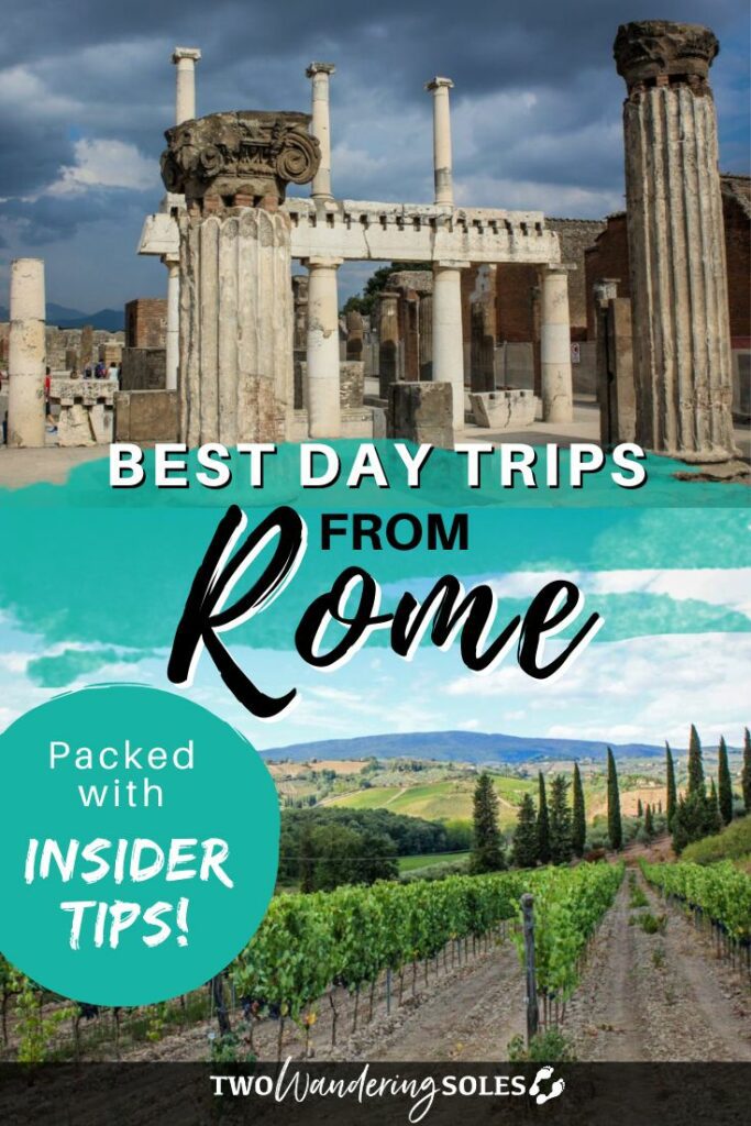 Day trips from Rome Pinterest