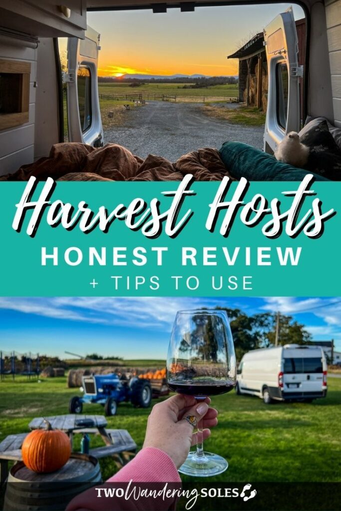 Harvest Hosts review Pinterest