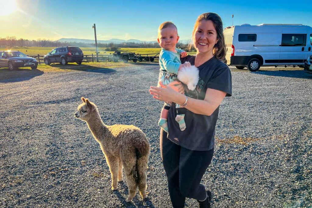 Vermont alpaca farm Harvest Hosts