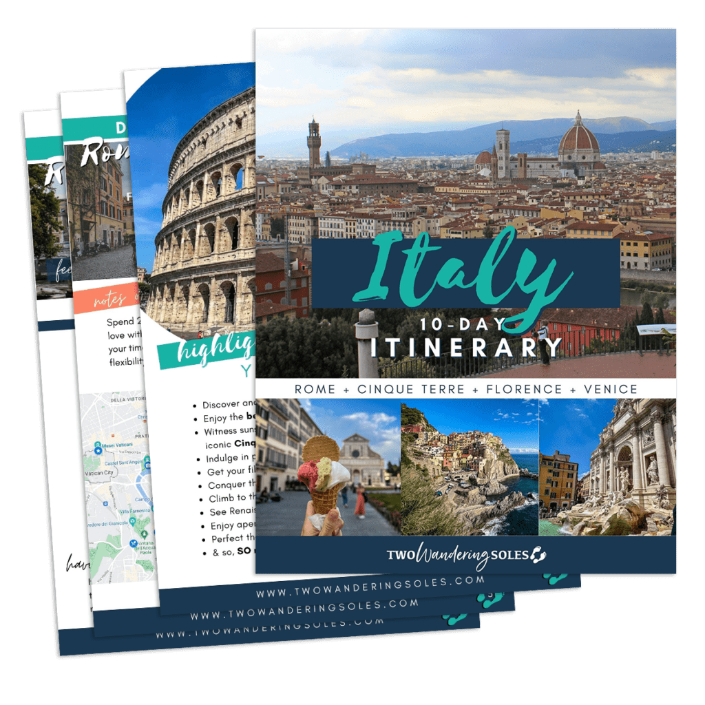Italy Itinerary thumb