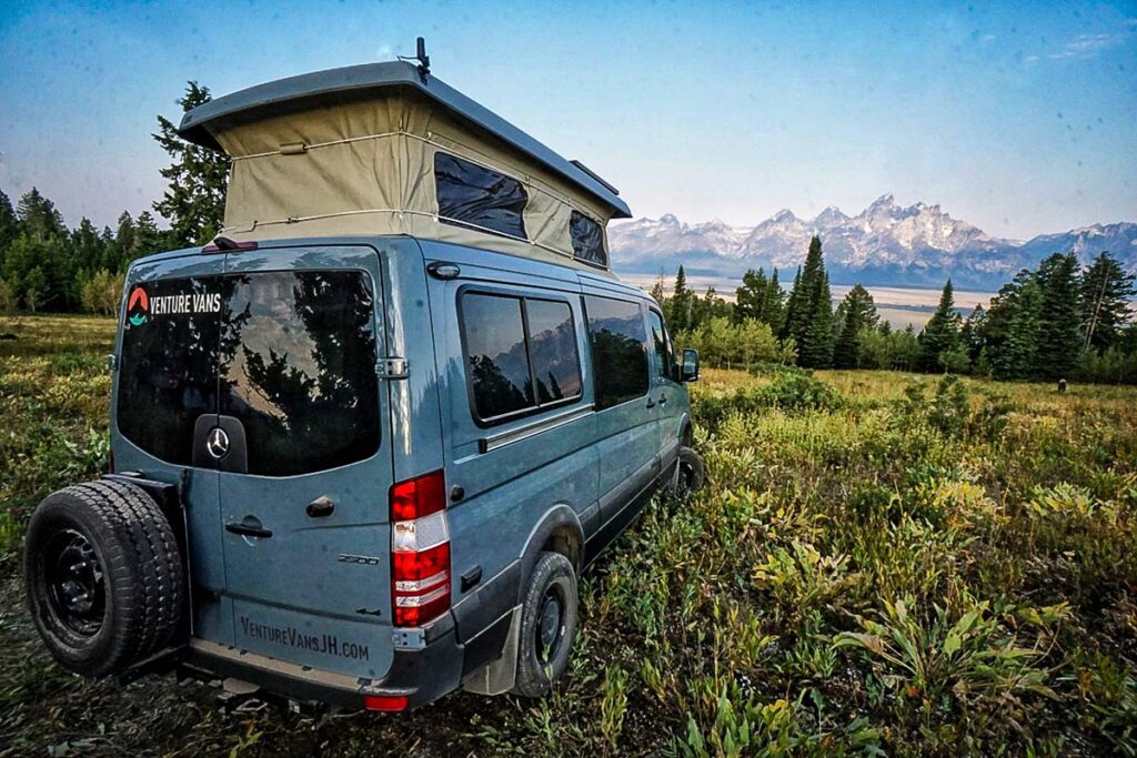 Moterra pop-top classic campervan