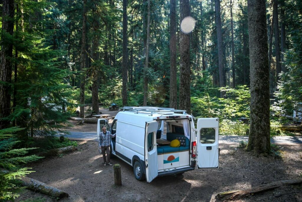 National Forest camping