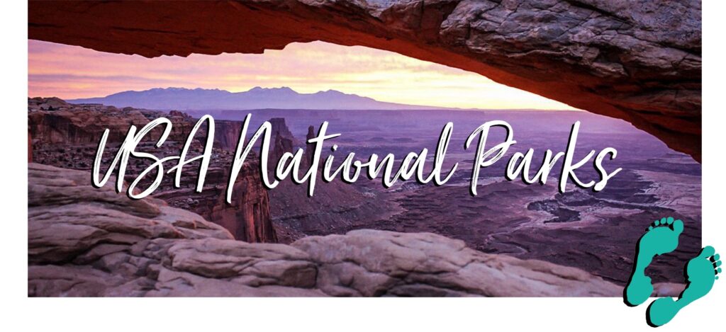 USA National Parks page header