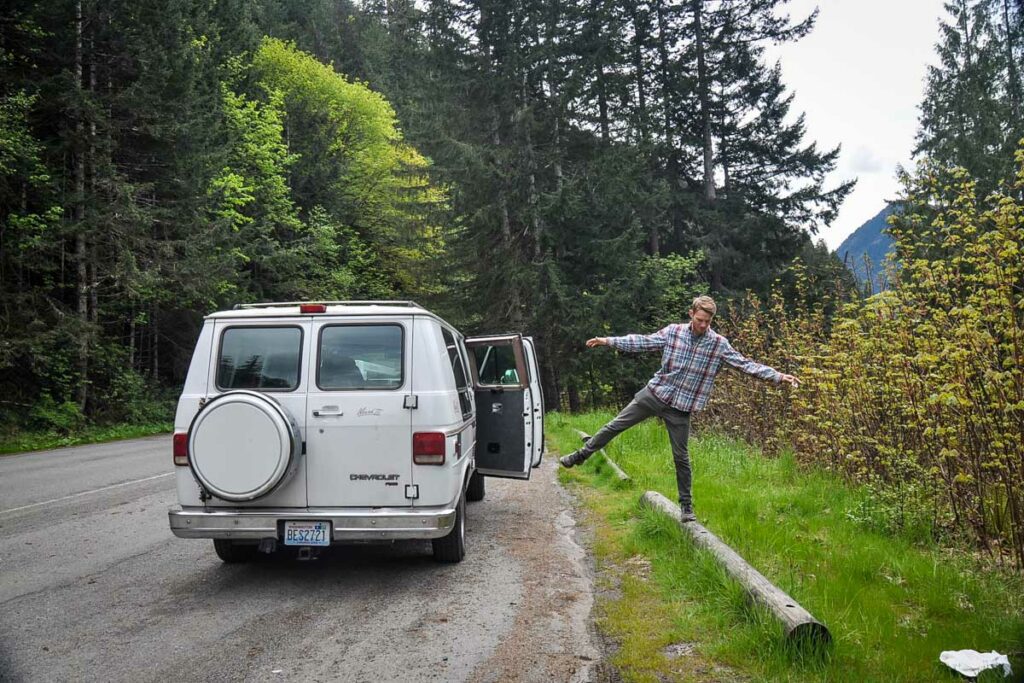 Olympic Peninsula campervan