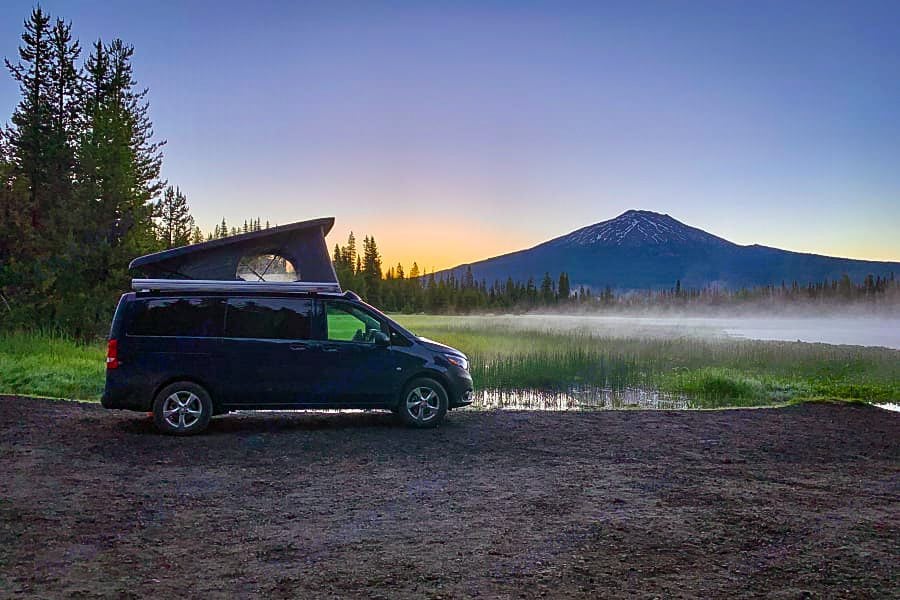 Mercedes Vito Camper Van by Salty Blue