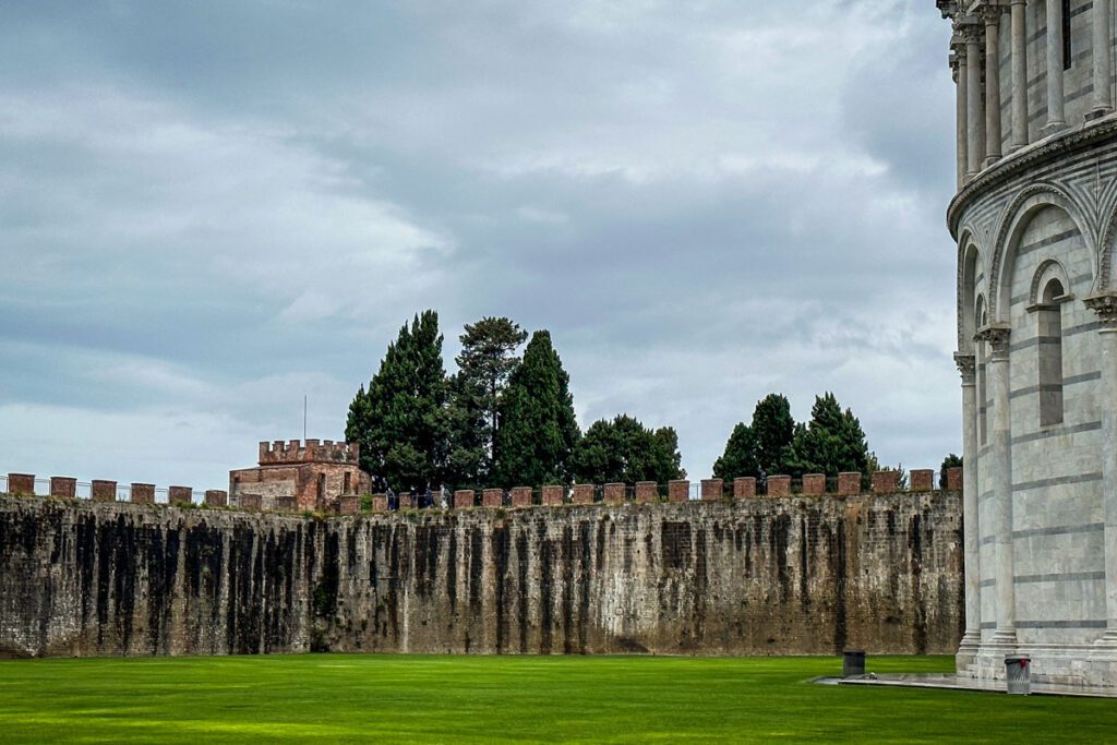 Pisa Italy city wallls