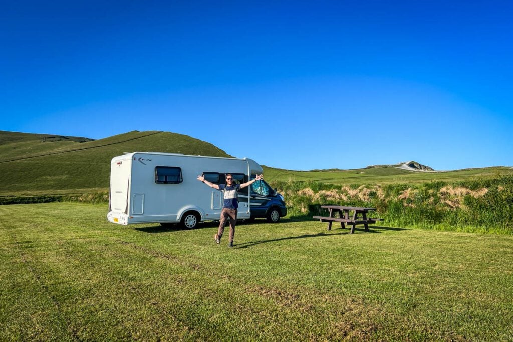 Ring of Kerry Ireland campervan