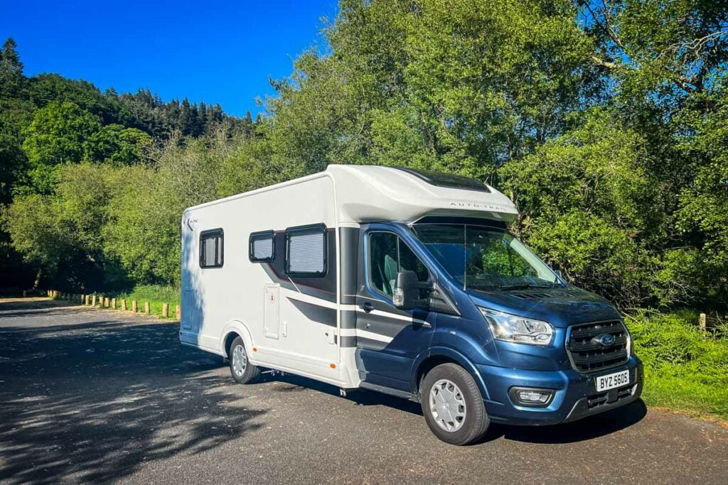 Wicklow Ireland campervan