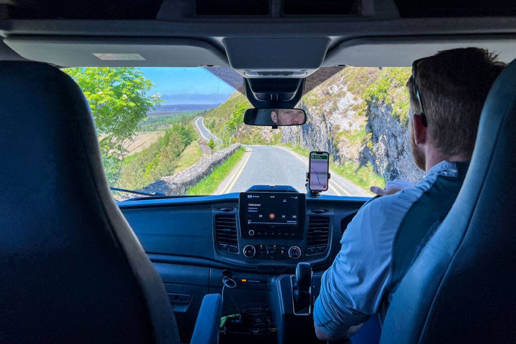 Wicklow Ireland campervan