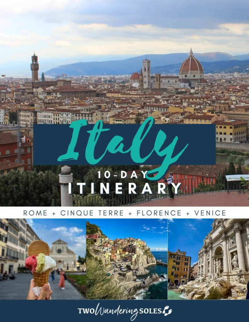 Italy Itinerary cover