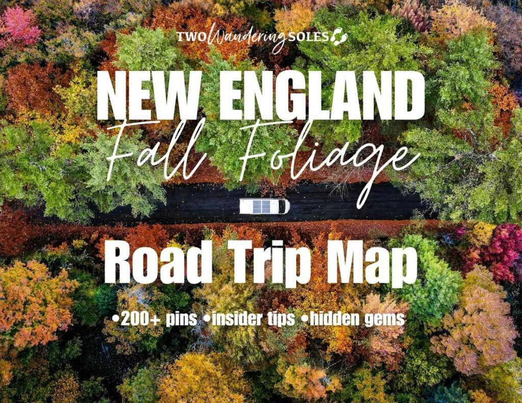 New England Fall Foliage Road Trip Map