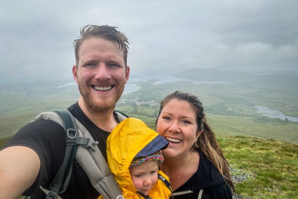 Connemara Ireland rain