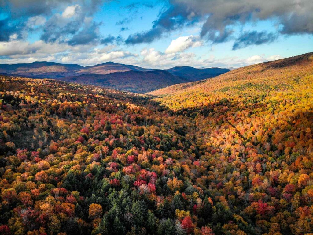 New England fall foliage