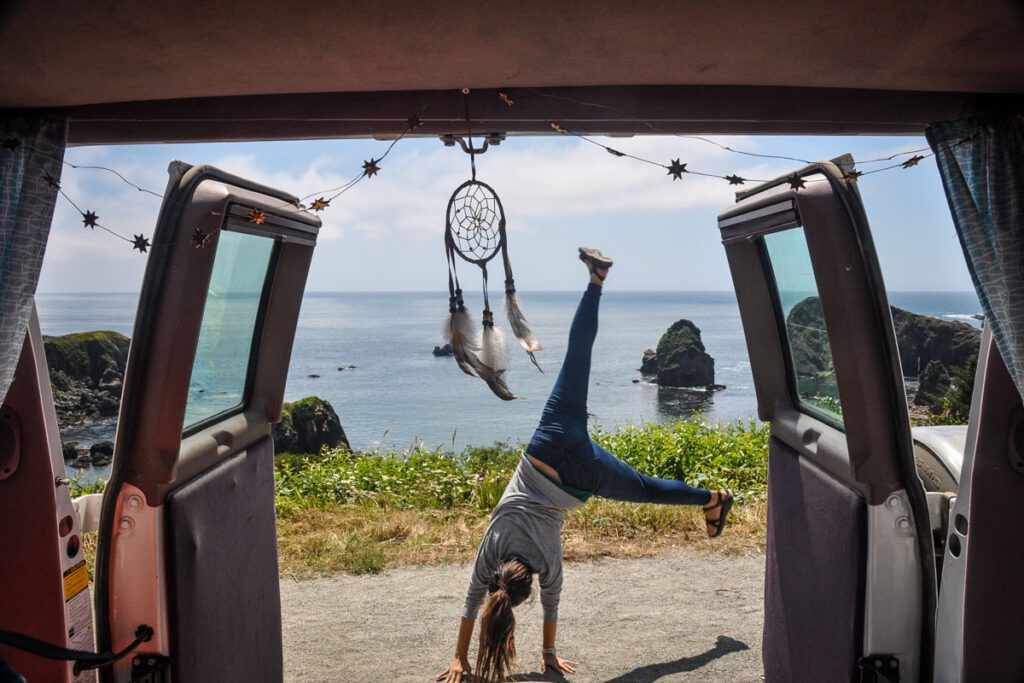 Oregon Coast campervan