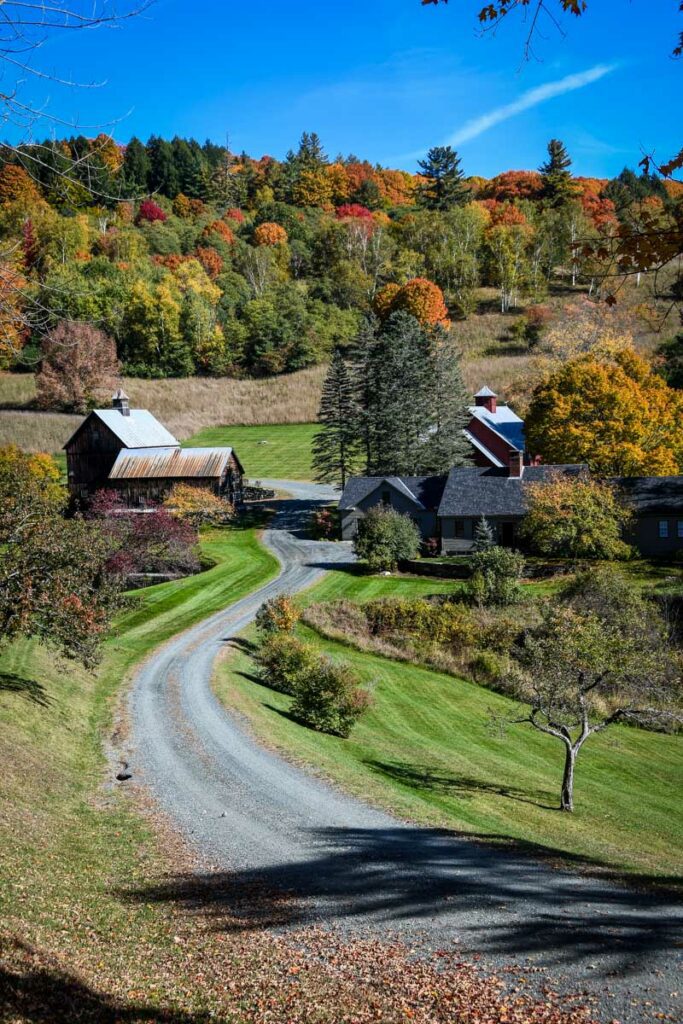 New England Fall Foliage Road Trip Map