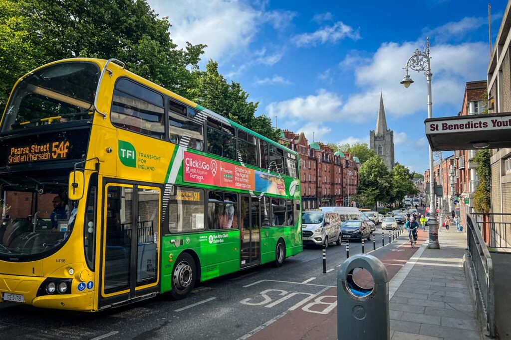 Dublin Ireland bus