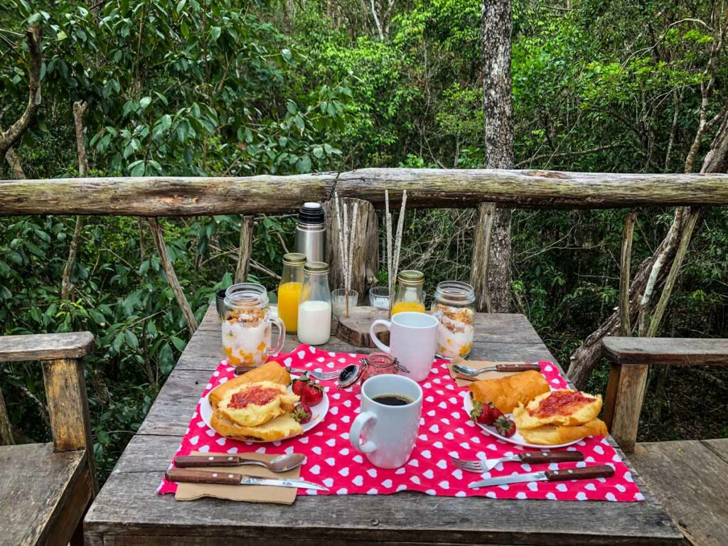 Airbnb breakfast Tulum