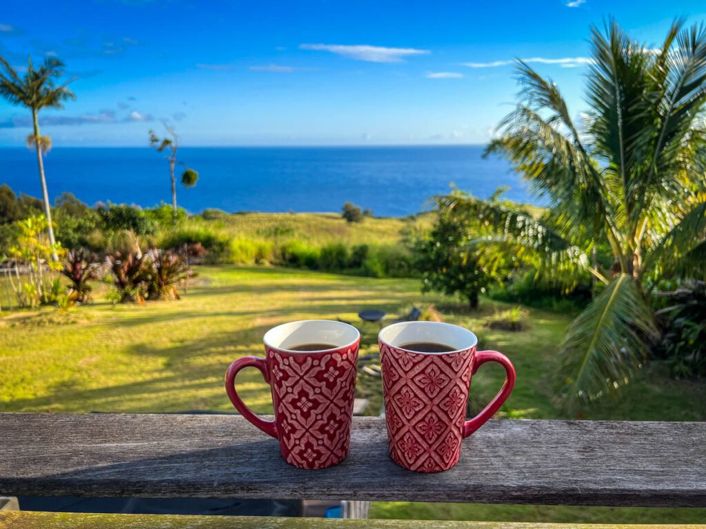 Airbnb coffee Hawaii