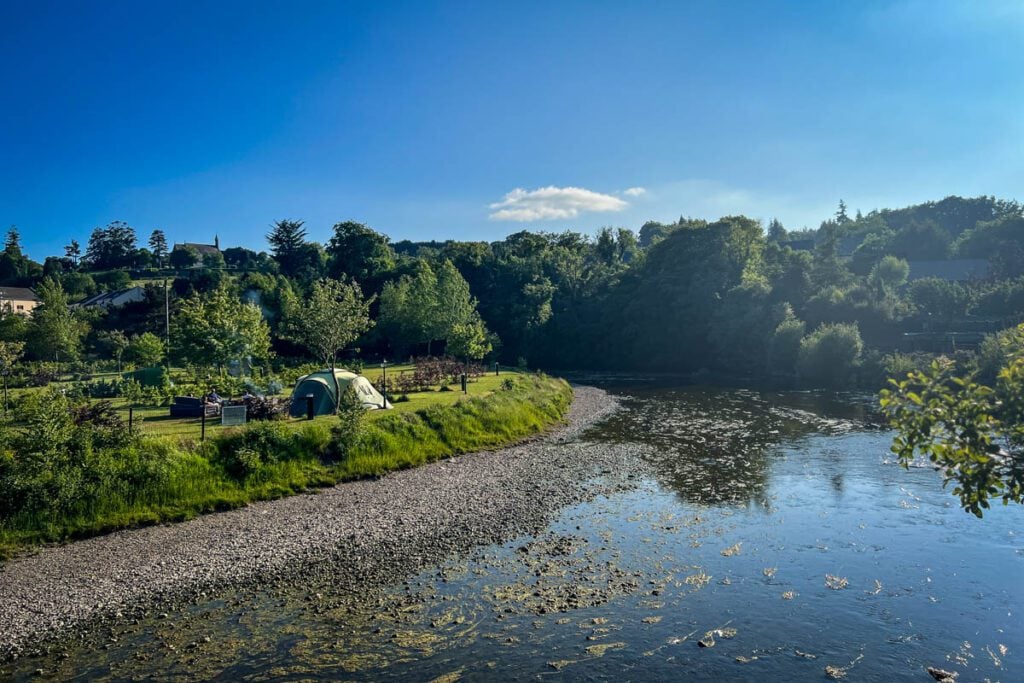 Tent camping Ireland