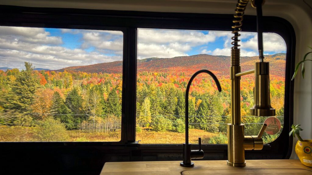 New England Fall Foliage Road Trip Map