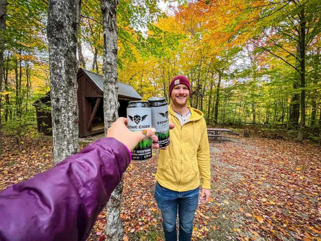 New England Fall Foliage Road Trip Map