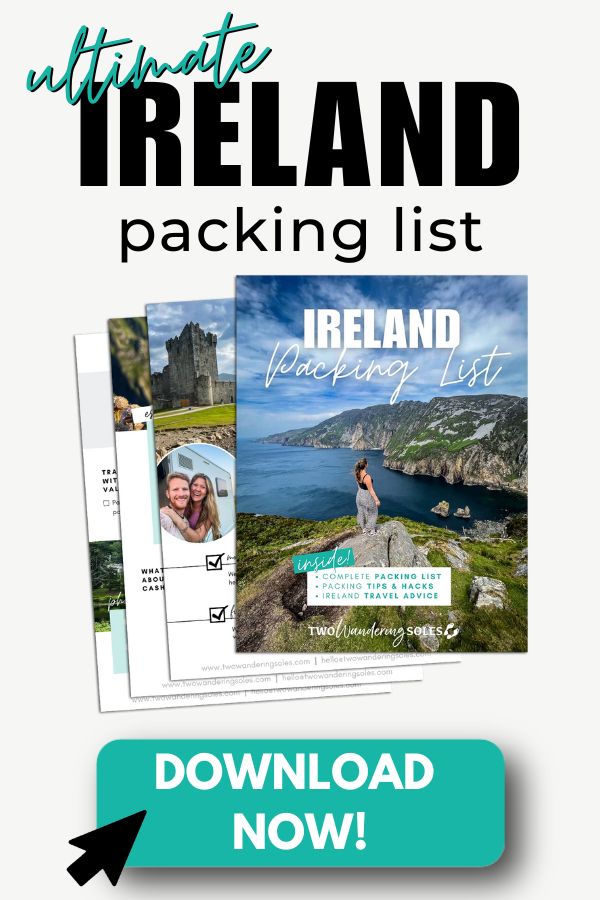 Ireland Packing list mobile banner