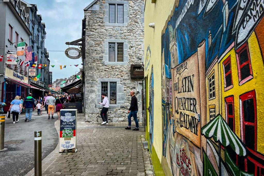 Latin Quarter Galway Ireland