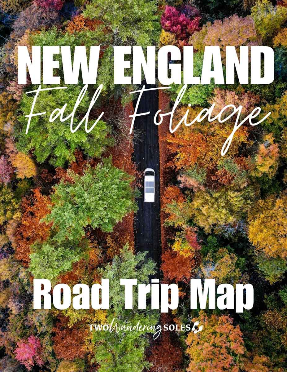 New England Fall Foliage Road Trip Map